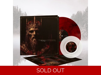 DAWNBRINGER - Chapter VII - The Amber Emperor TRANSPARENT RED/BLACK MARBELED